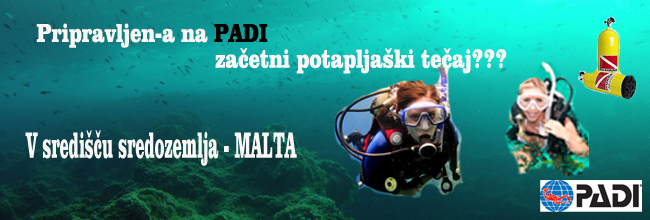 Malta - začetni potapljaški tečaj